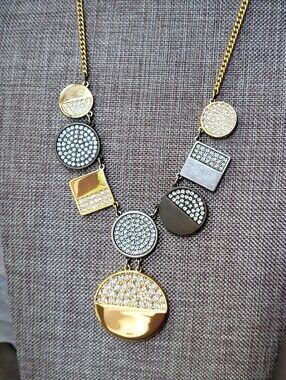 Touchstone Crystal By Swarovski Halftime Necklace